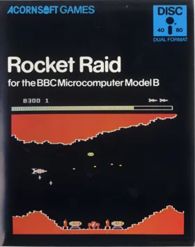 Rocket Raid (1982)(Acornsoft) box cover front